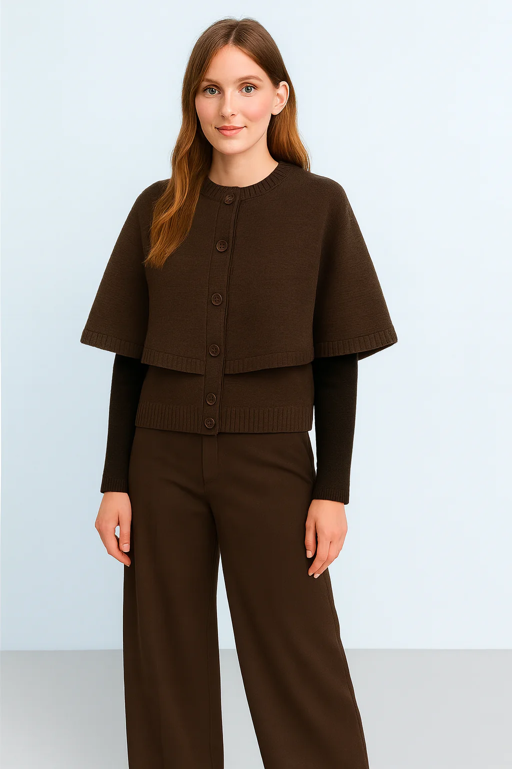 Button Poncho - Image 4