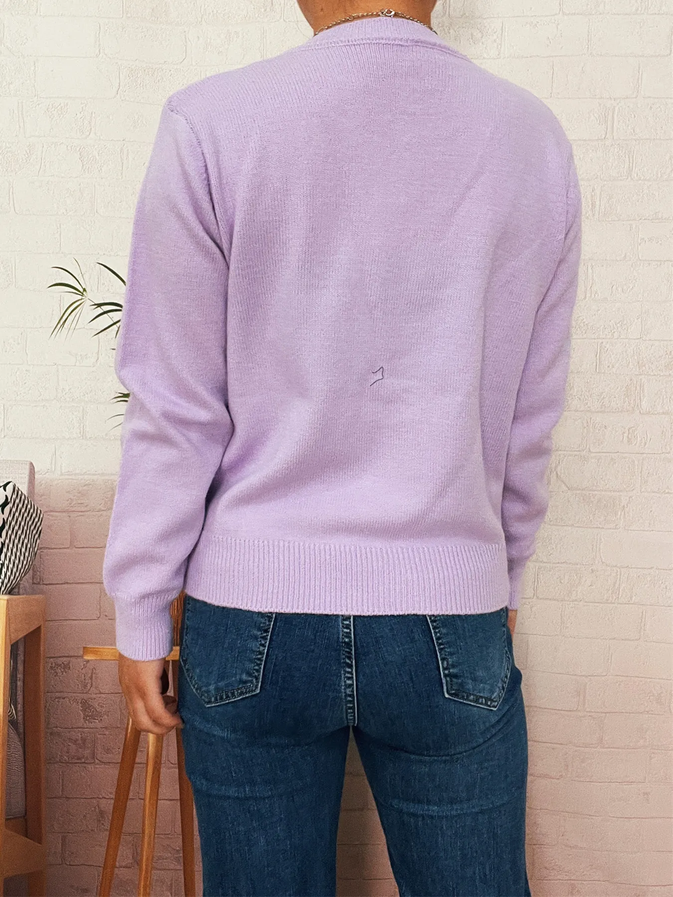 Button-Up Long Sleeve Cardigan - Image 25