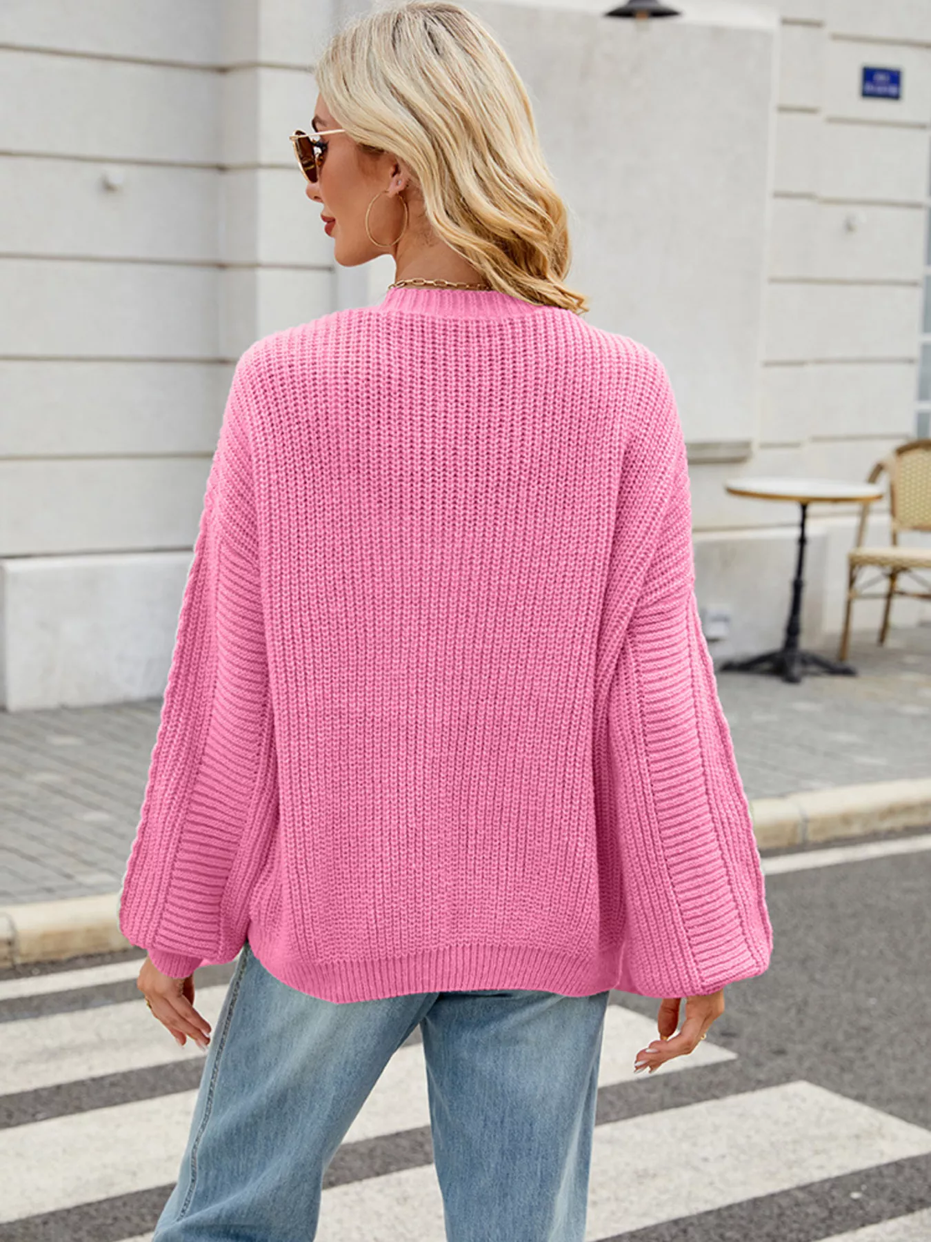 Button Up Long Sleeve Cardigan - Image 20
