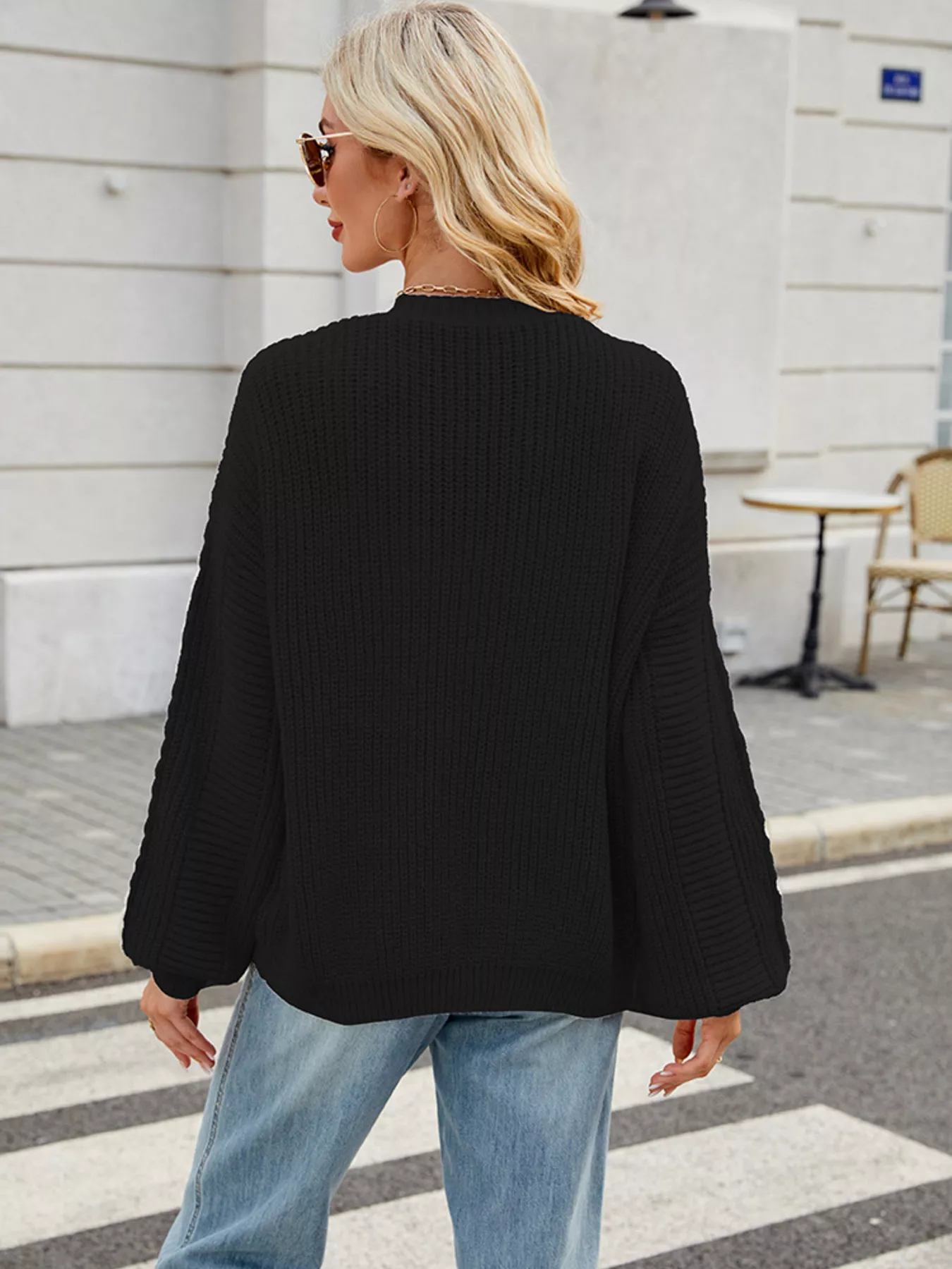 Button Up Long Sleeve Cardigan - Image 8