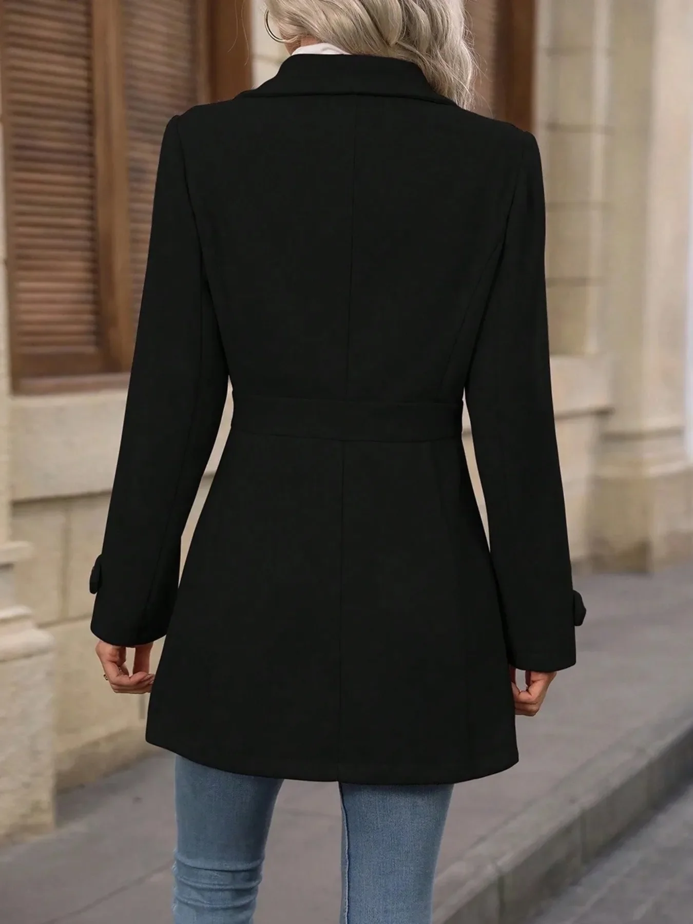 Button Up Long Sleeve Coat - Image 21