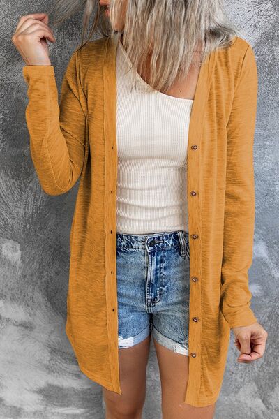 Button Up Long Sleeve Cover Up - Image 12