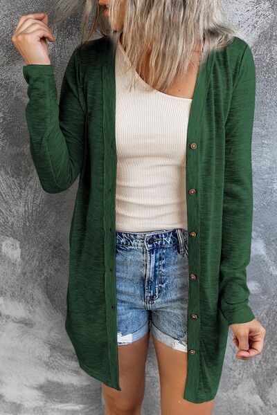 Button Up Long Sleeve Cover Up - Image 15