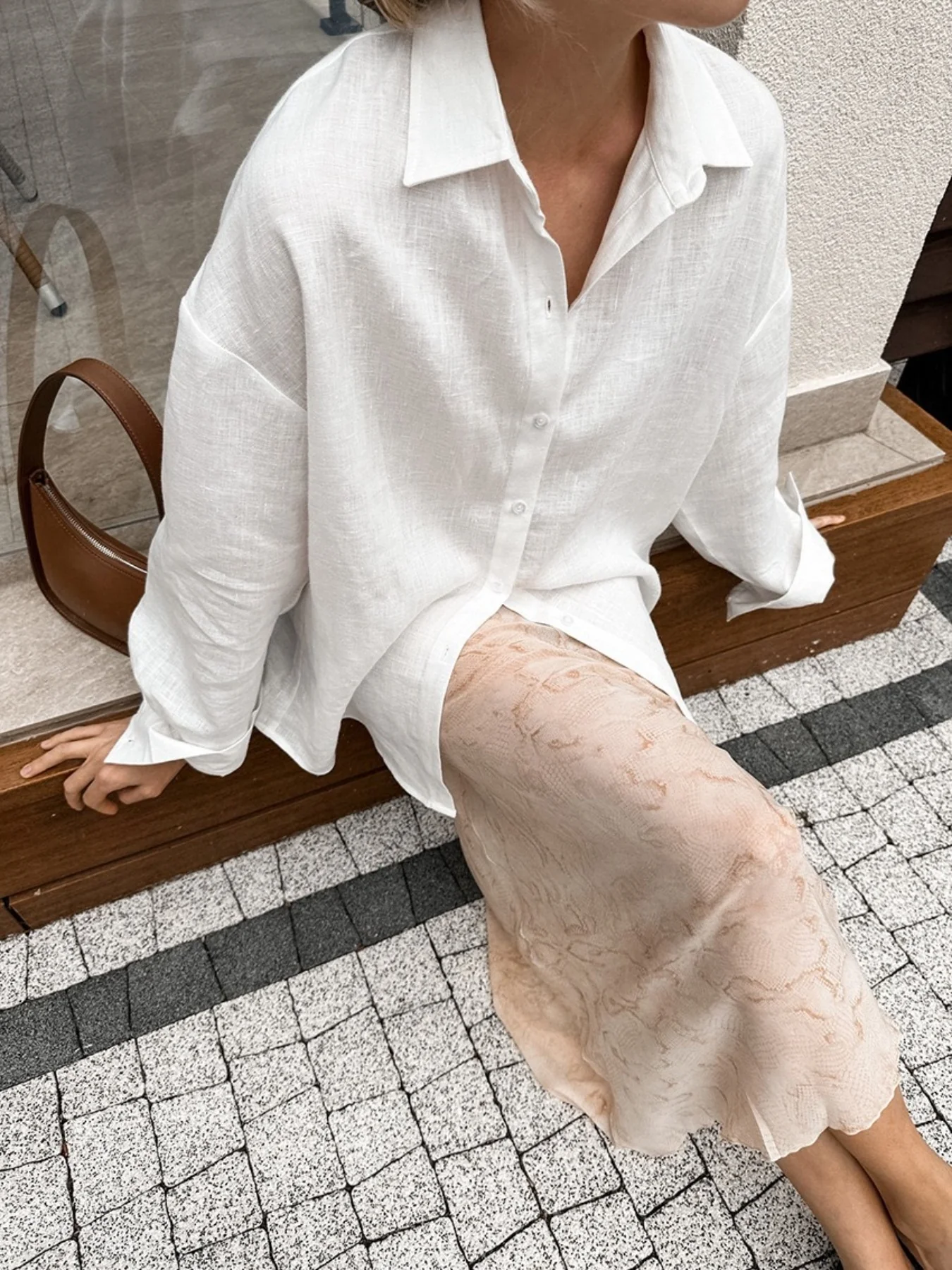 Button Up Long Sleeve Shirt - Image 4