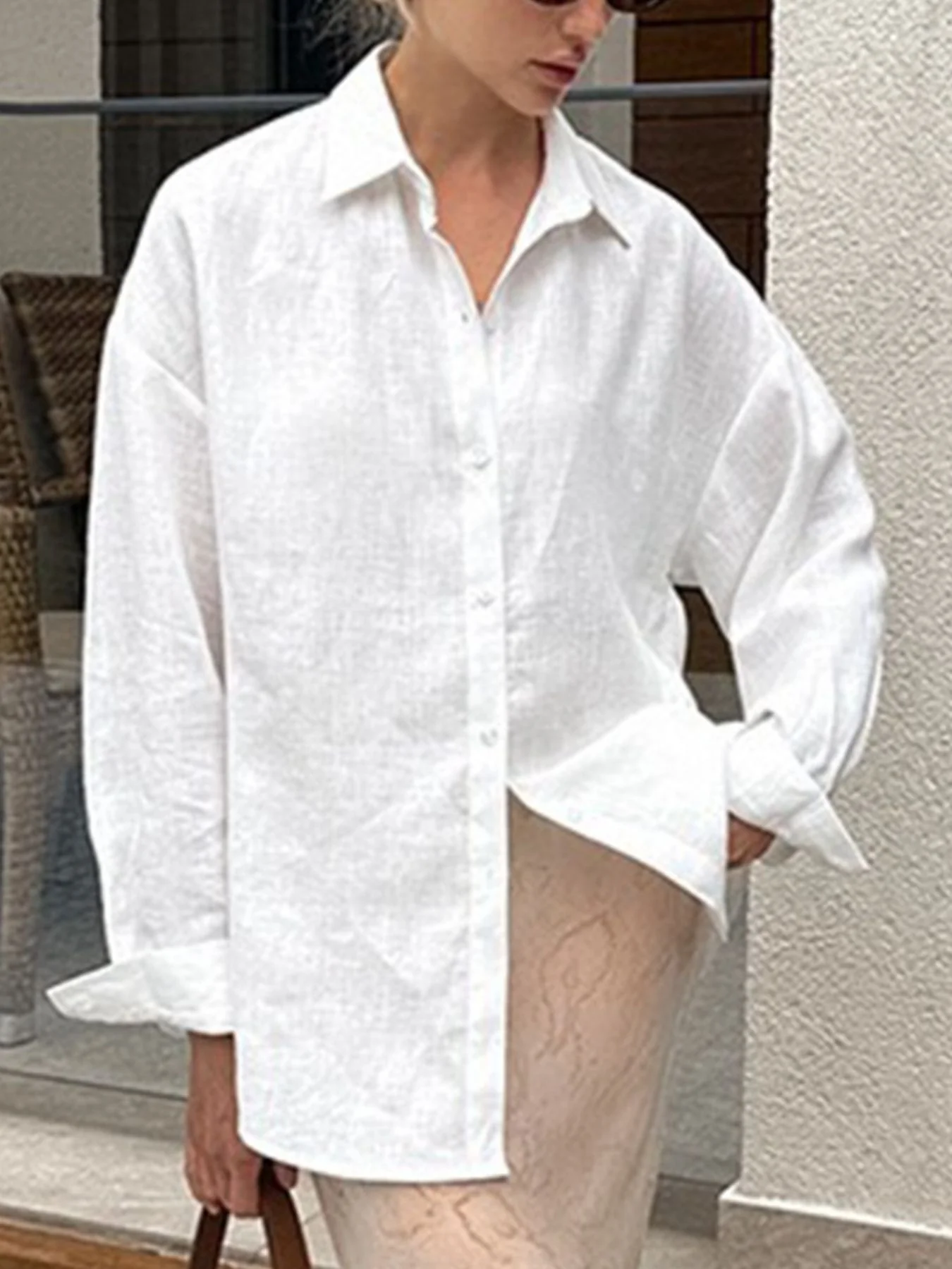 Button Up Long Sleeve Shirt - Image 6