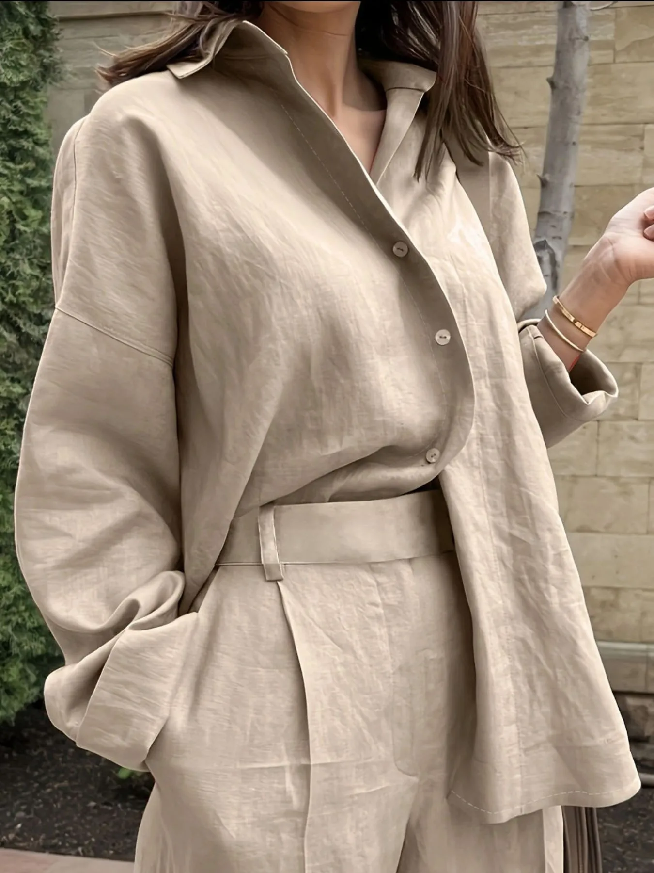 Button Up Long Sleeve Shirt - Image 2