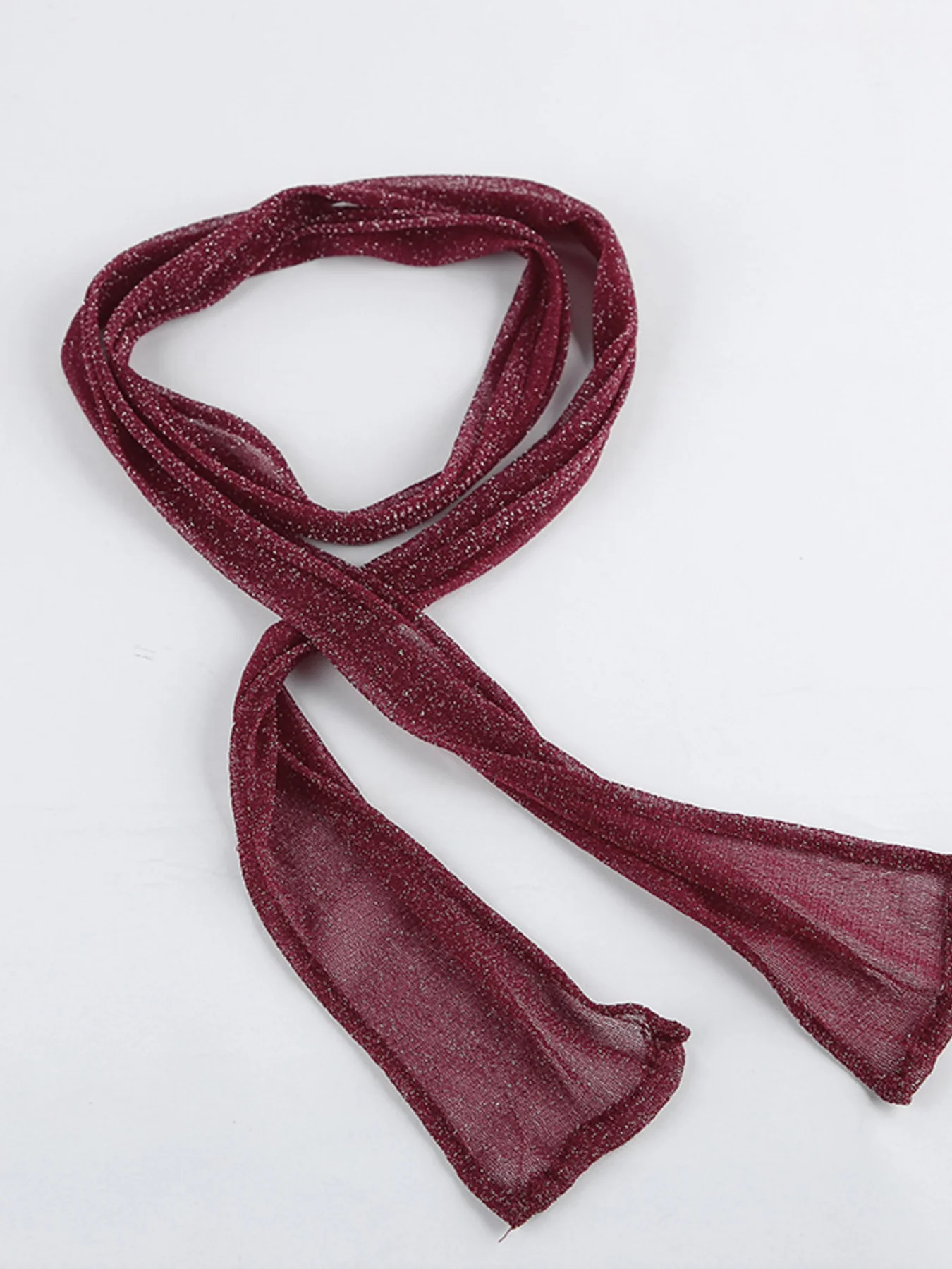 Button Up Shirt with Scarf - Image 12