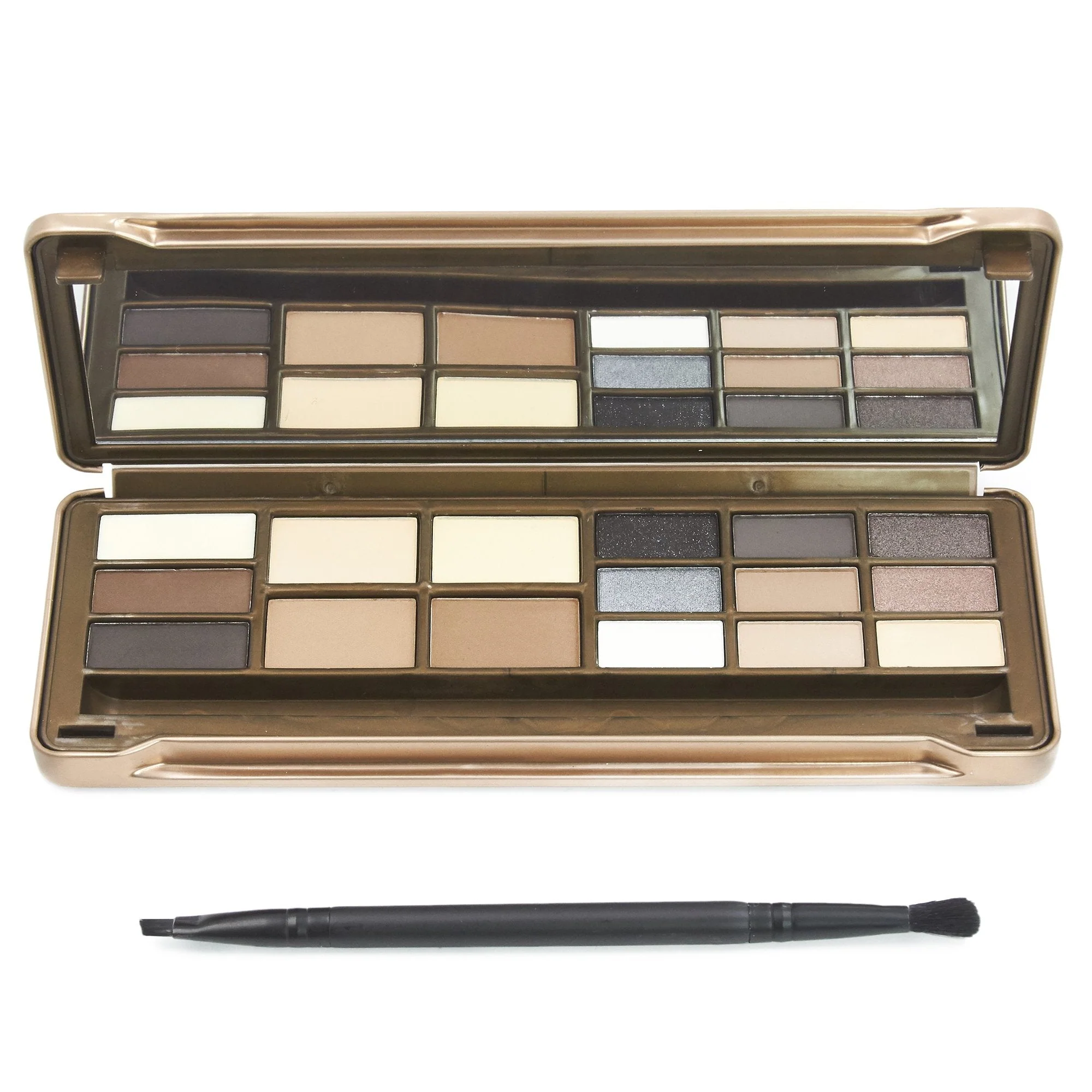 BYS Contour, Brow & Eyeshadow Palette - Essentials 15g/0.5oz - Image 4
