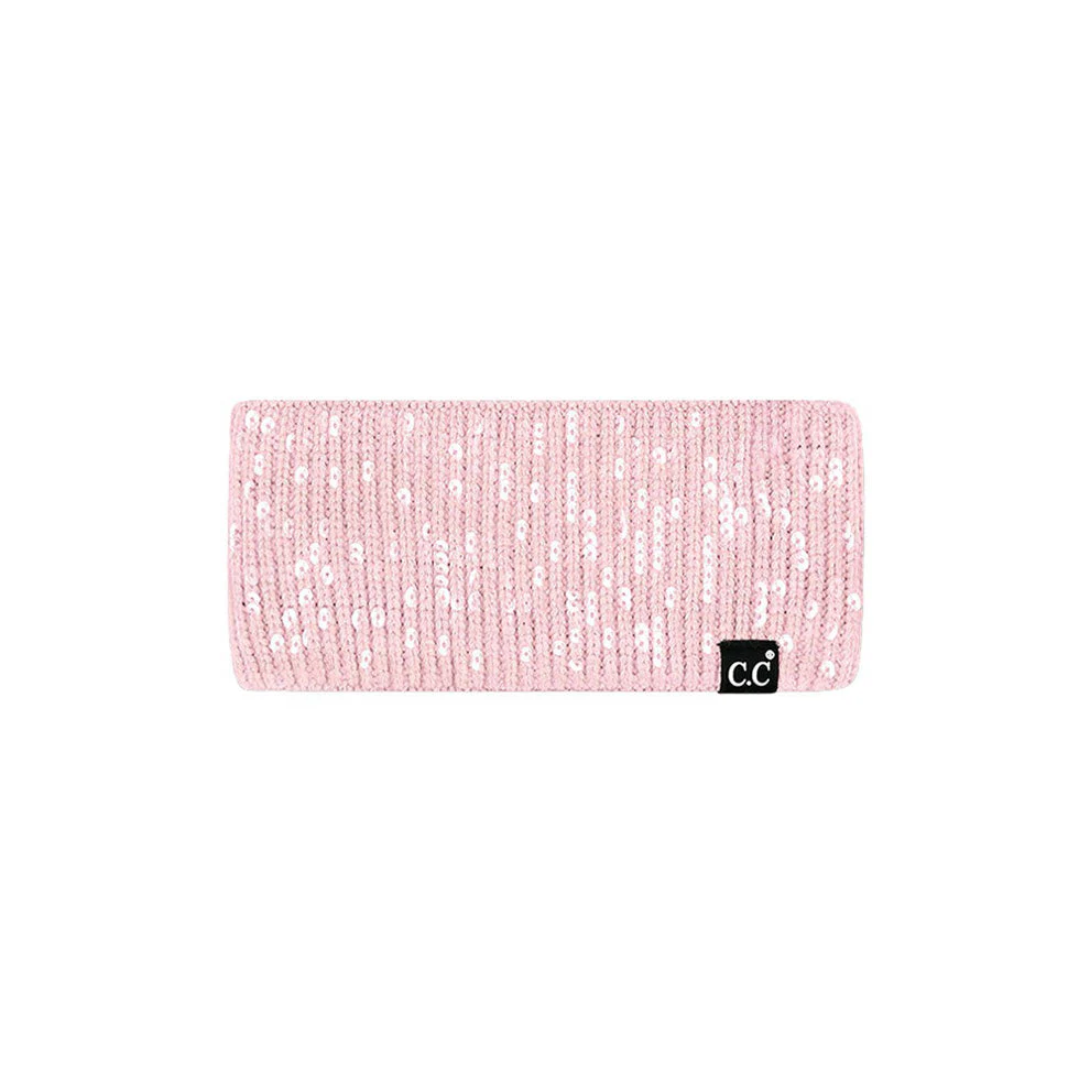 C.C All Over Clear Sequin Headwrap - Image 9