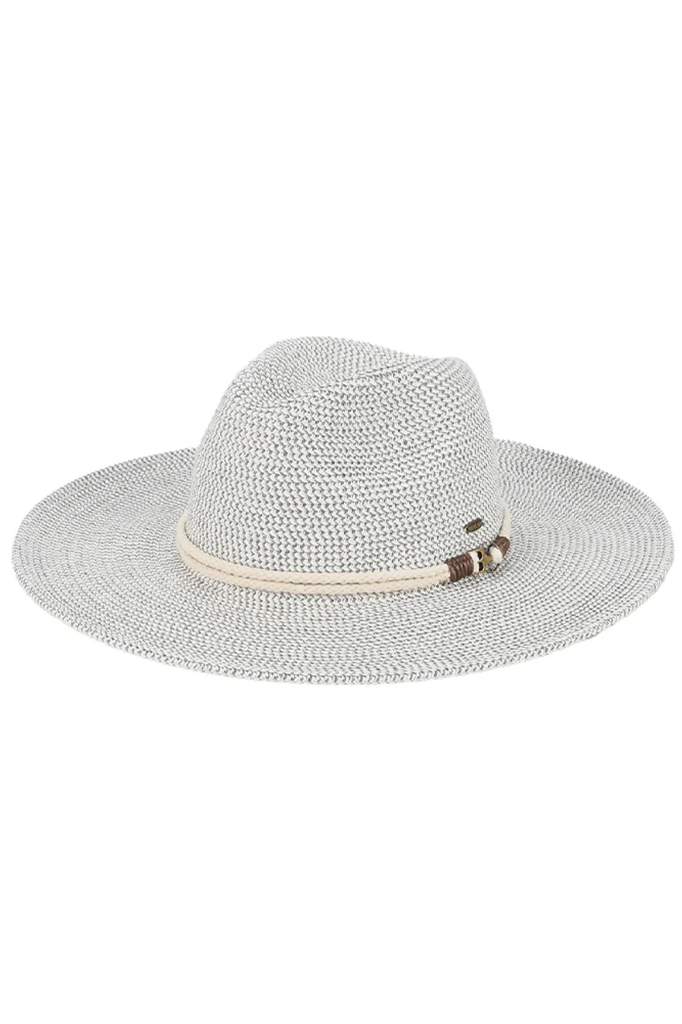 C.C Anchor Rope Trim Band Wide Brim Sun Hat - Image 3
