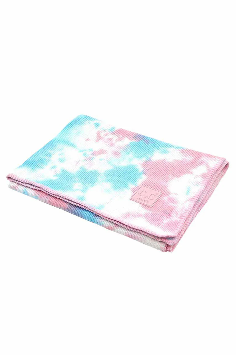 C.C Baby Tie Dye Stroller Blanket - Image 3