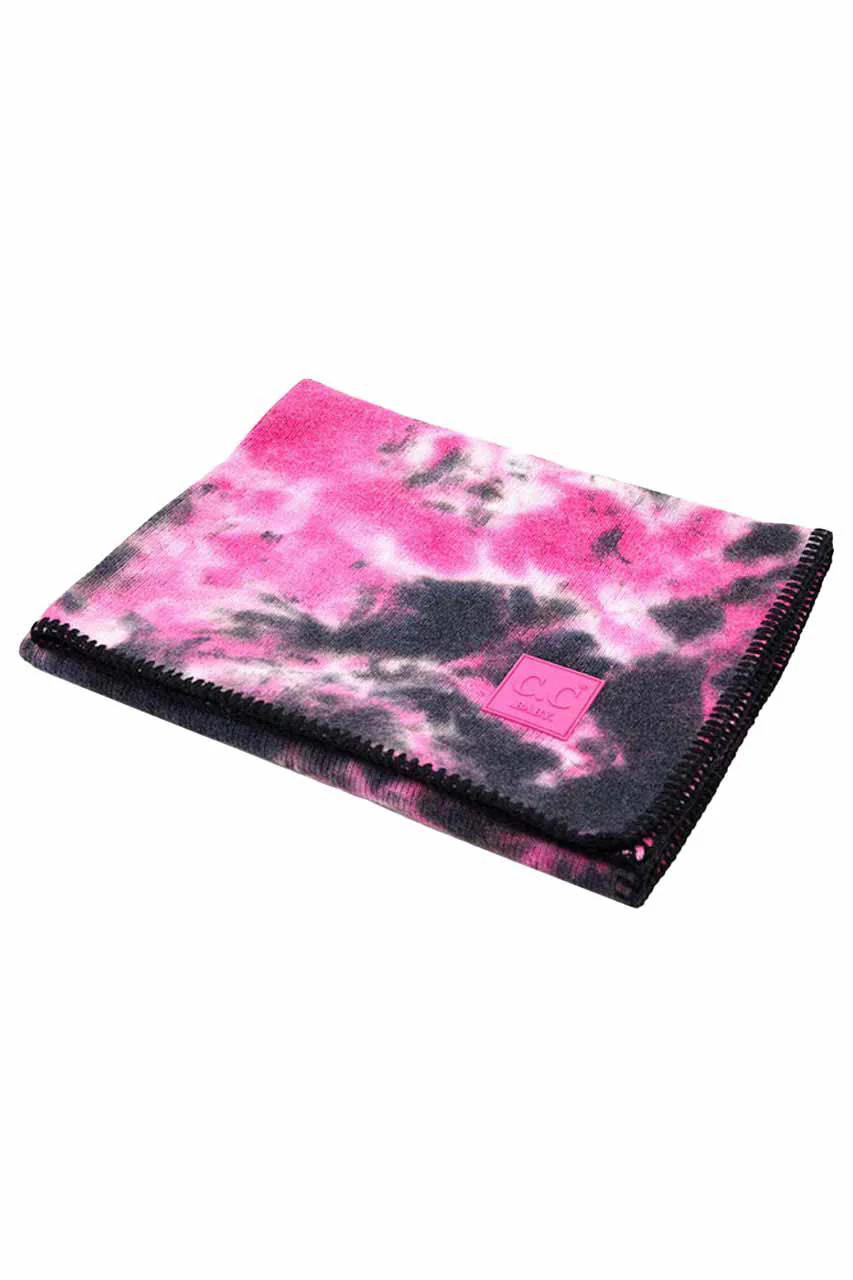 C.C Baby Tie Dye Stroller Blanket - Image 4