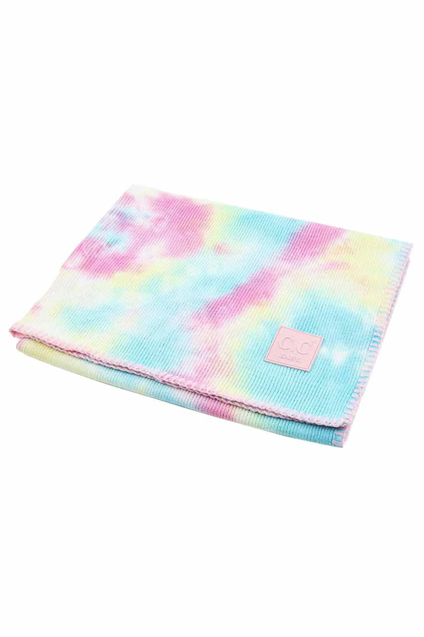 C.C Baby Tie Dye Stroller Blanket - Image 7