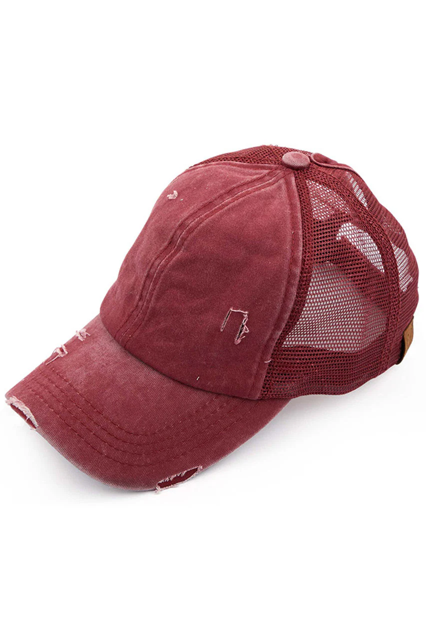 C.C Baseball Pony Cap - Image 4