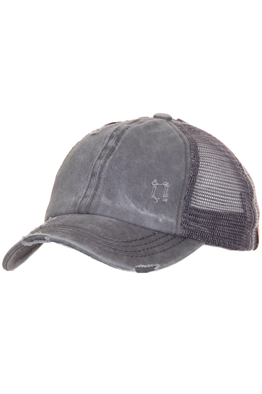 C.C Baseball Pony Cap - Image 6