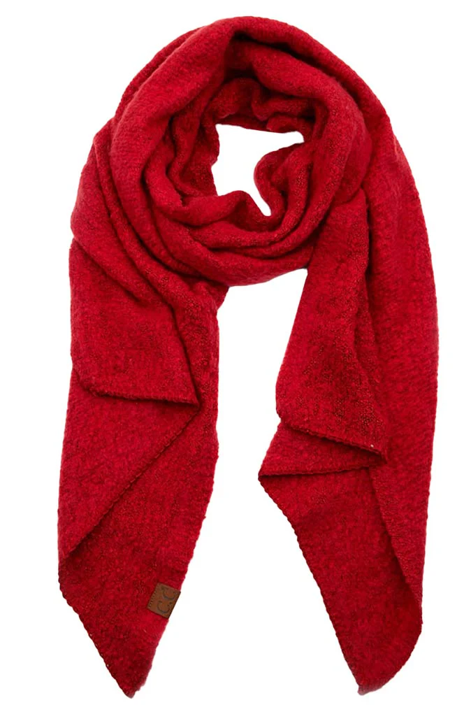 C.C Bias Cut Scarf With Whipstitched Edging - Image 10