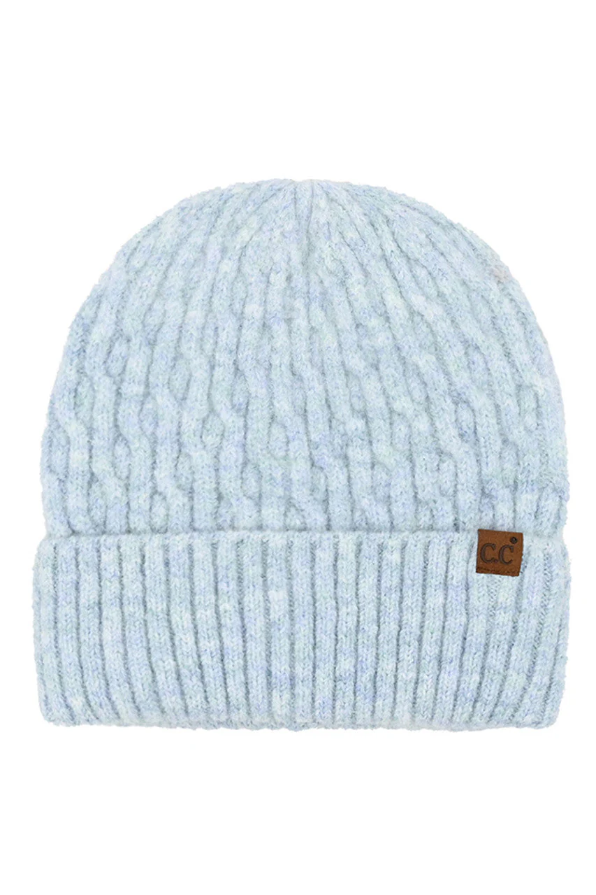 C.C Chain Link Cable Cuff Beanie - Image 5