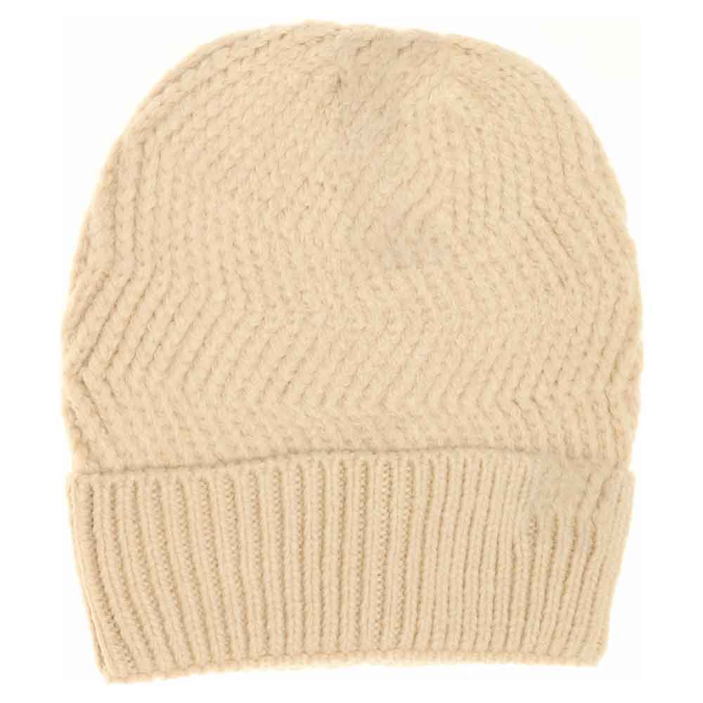 C.C Chevron Knitted Beanie With Cuff C.C Hat - Image 2