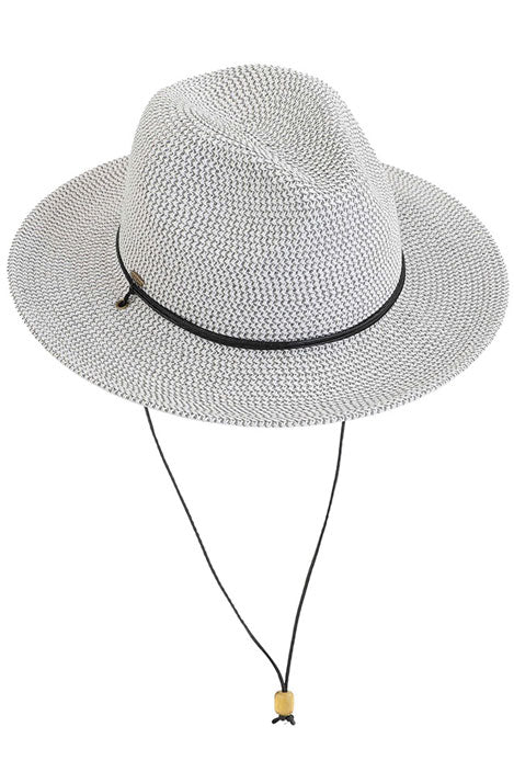 C.C Chin Strap Straw Panama Hat - Image 5