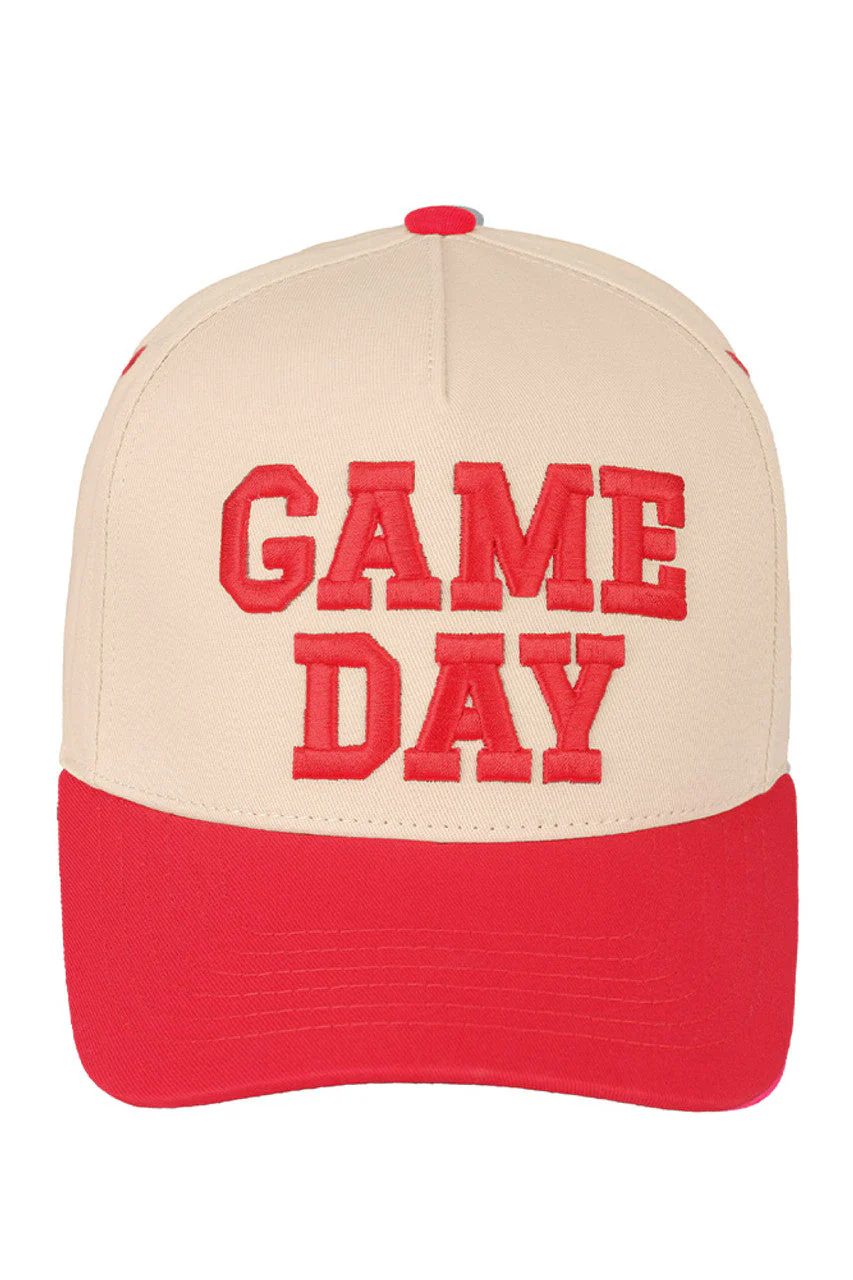 C.C GAME DAY Embroidered Cotton Baseball Cap - Image 3