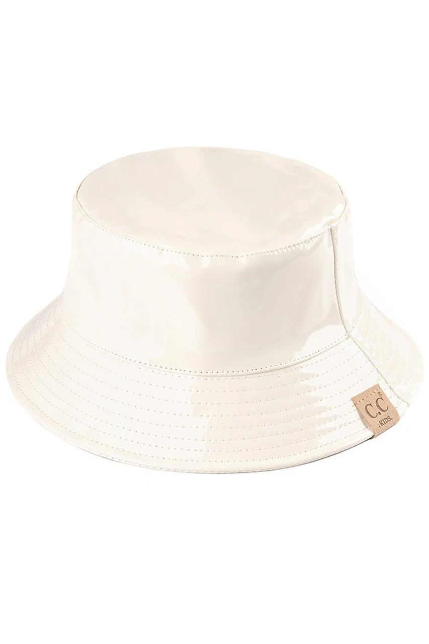 C.C Kids Shiny Reflective Enamel Rain Bucket Hat - Image 10