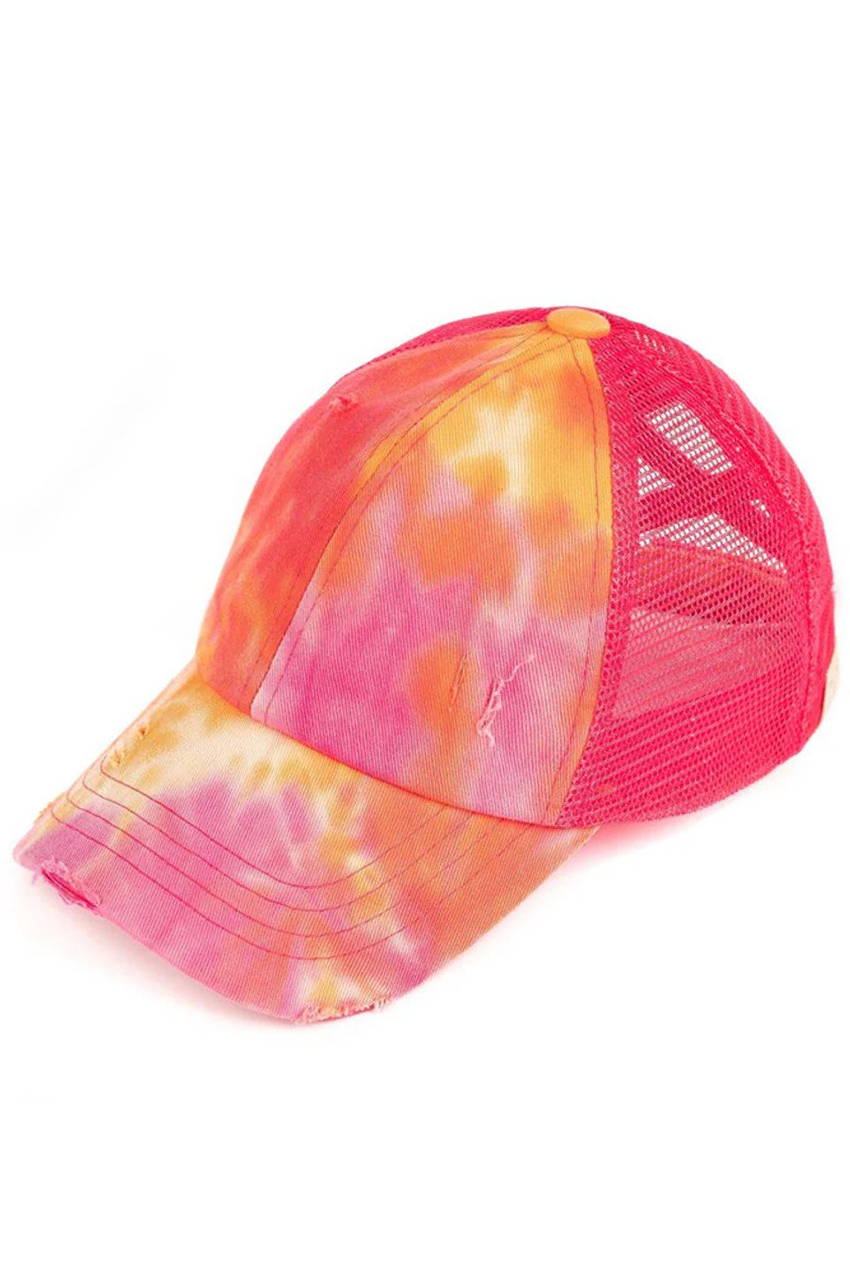C.C Kids Tie Dye Criss-cross Pony Cap - Image 4