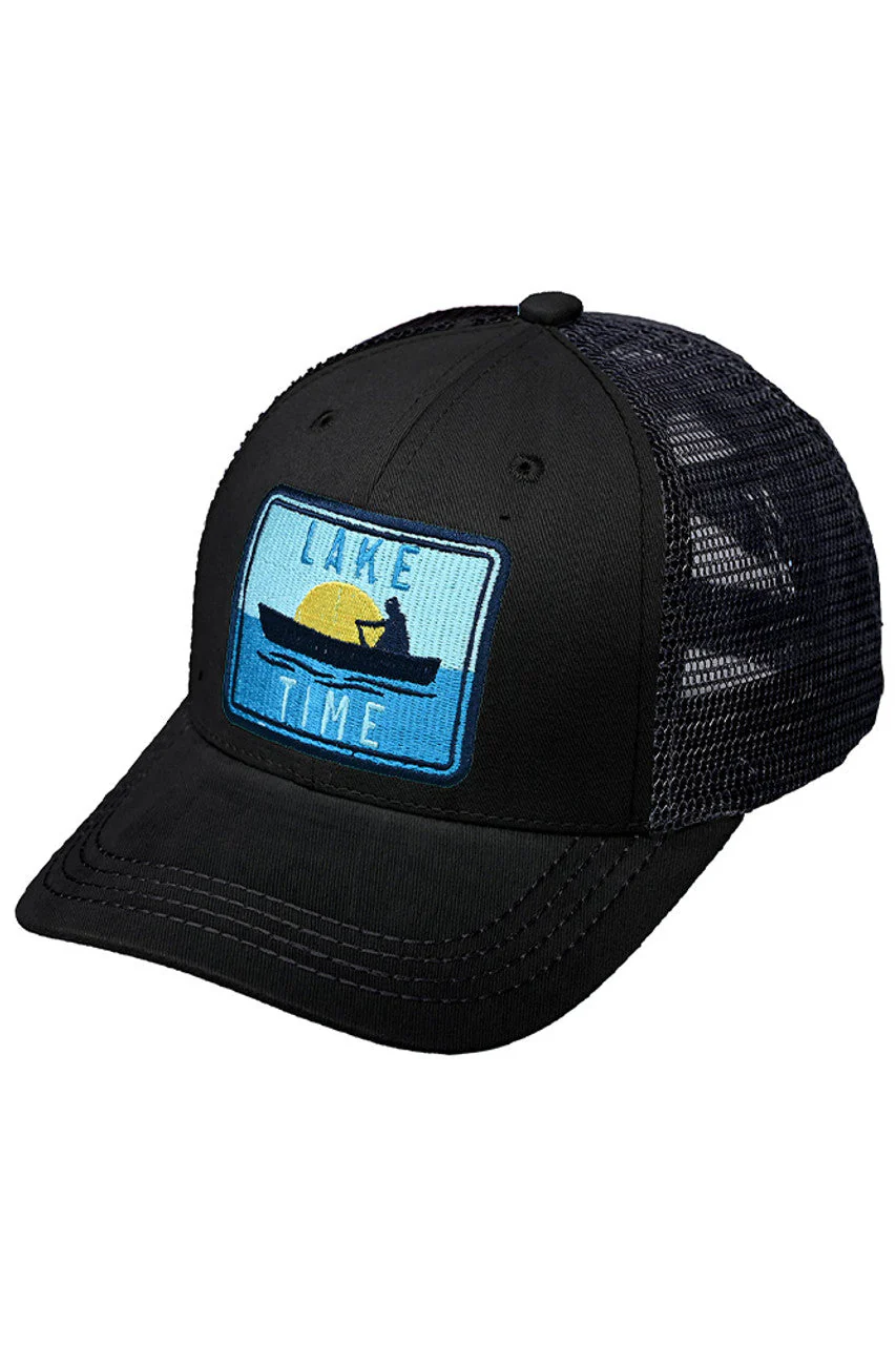 C.C LAKE TIME Embroidery Patch Baseball Cap - Image 2