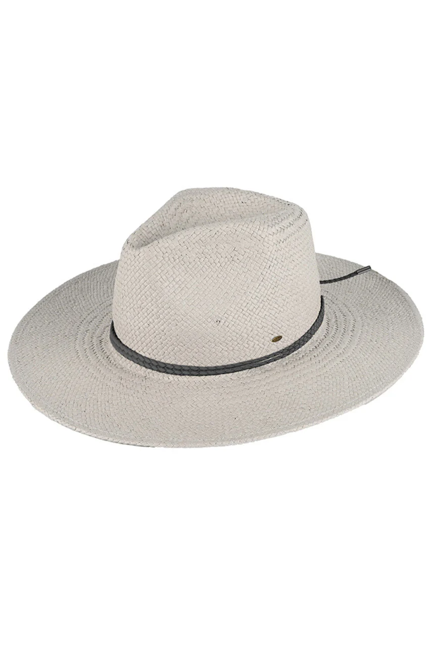 C.C Paper Panama Sun Hat - Image 4