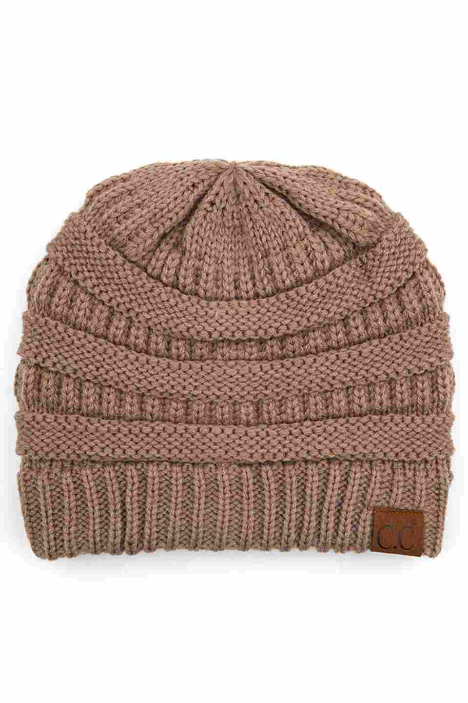 C.C Ribbed Kit Solid Color Beanie - Image 62