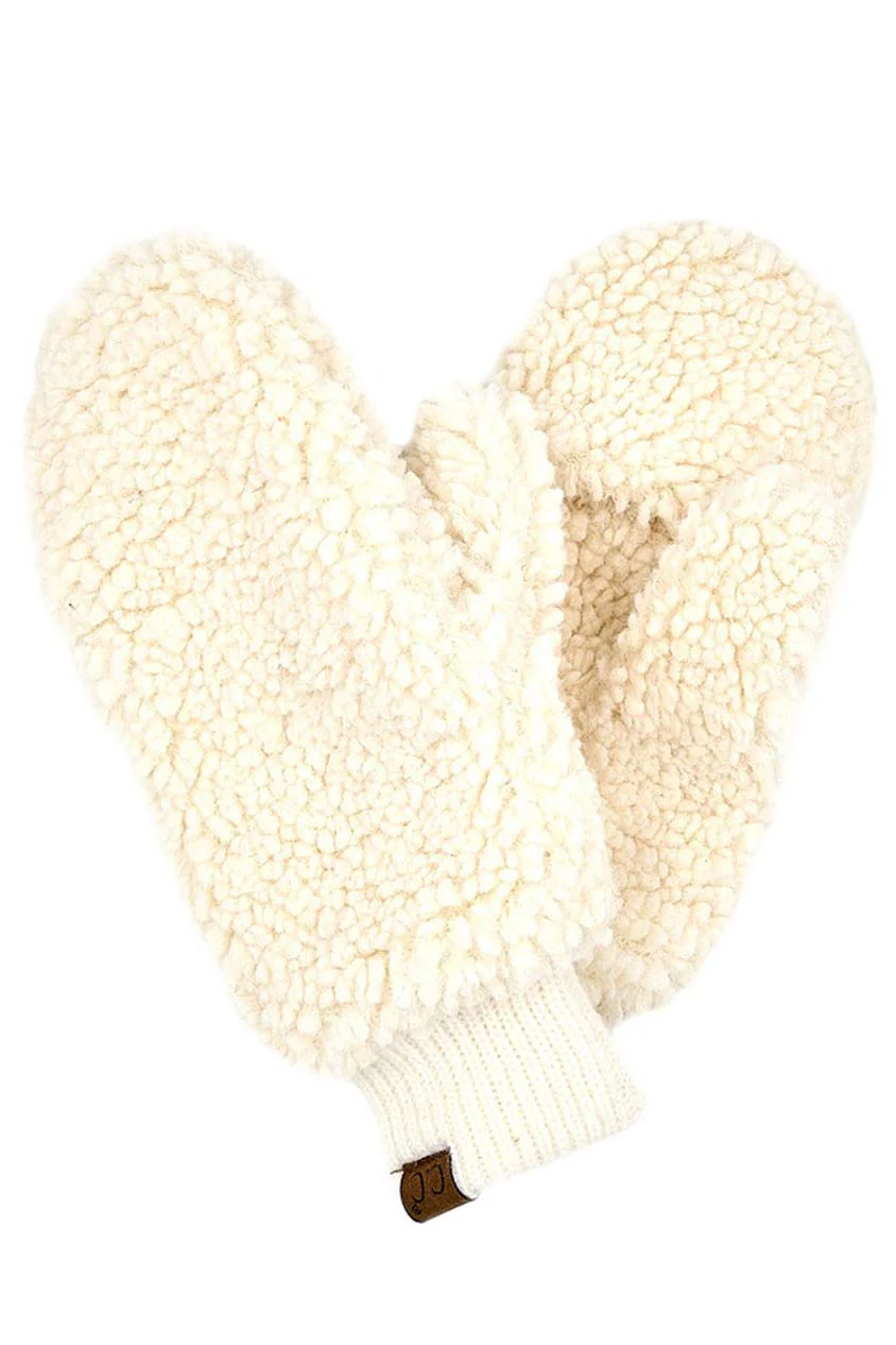 C.C Sherpa Mitten Gloves - Image 4
