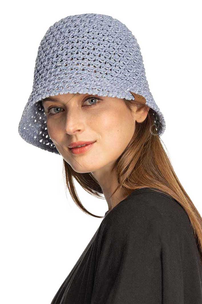 C.C Solid Knit Bucket Hat - Image 9