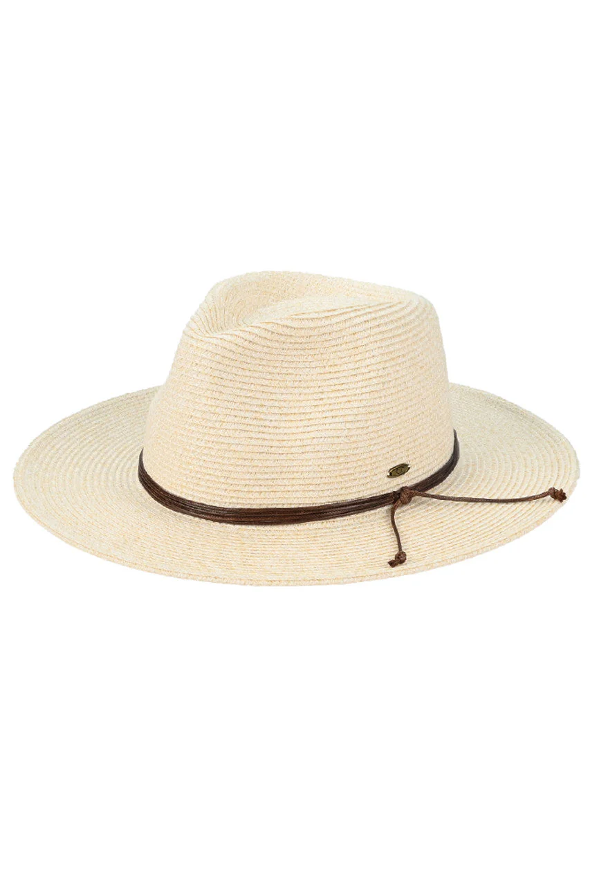 C.C String Trim Band Panama Sun Hat - Image 2