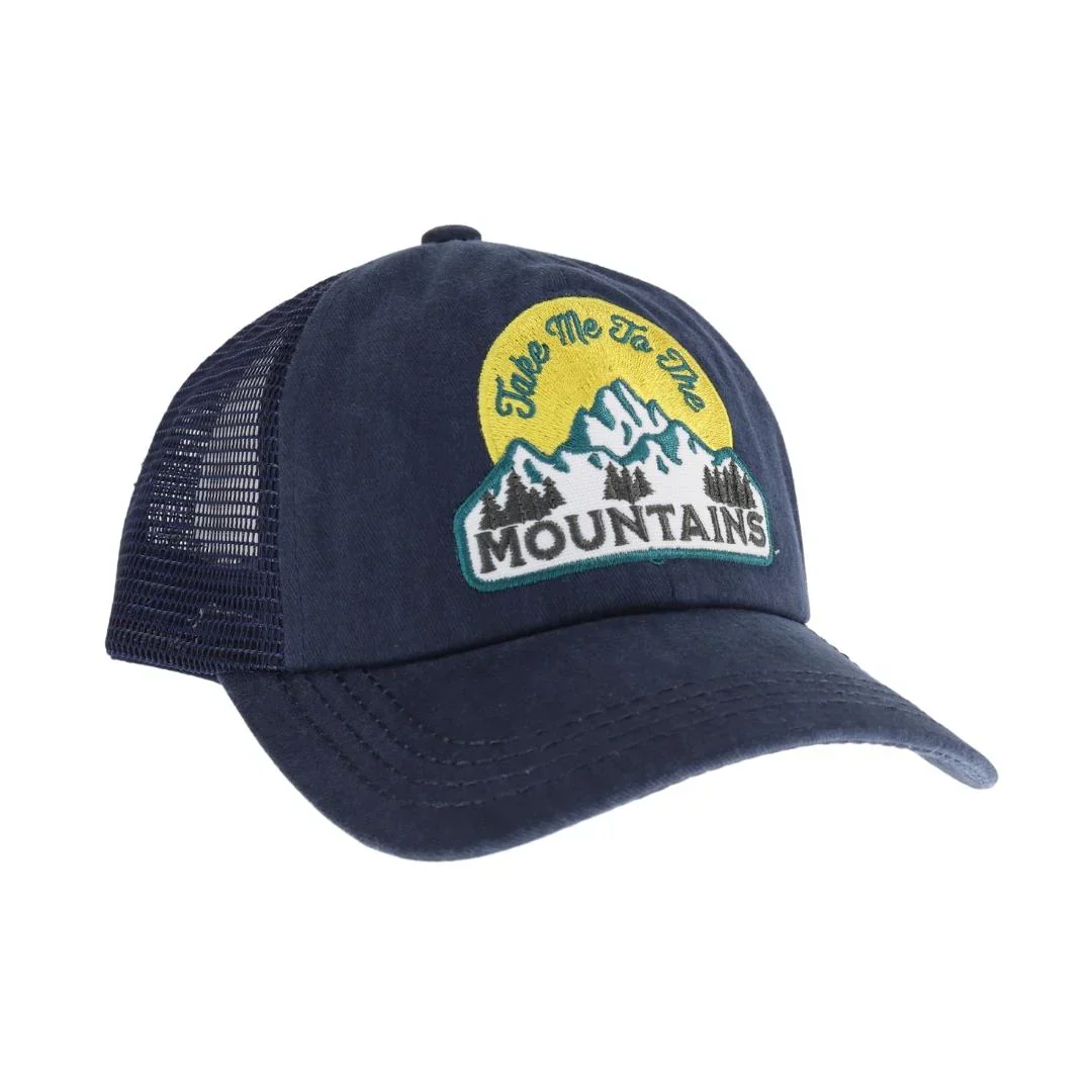 C.C TAKE ME TO THE MOUNTAINS Patch Pony Cap - Image 3