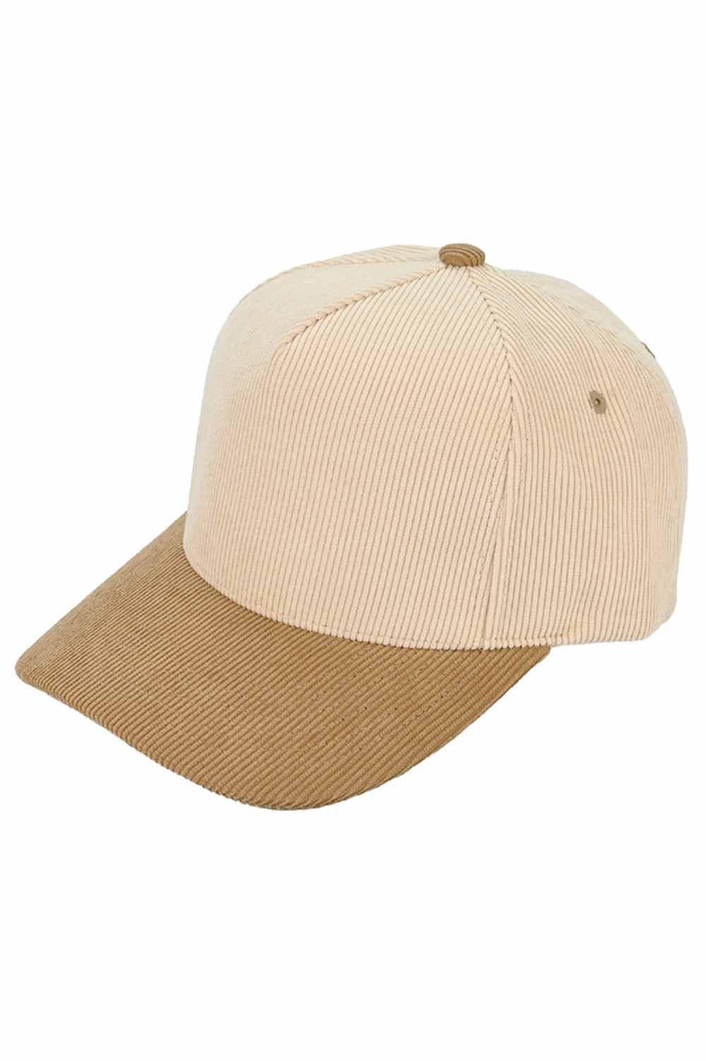 C.C Two Tone Corduroy Trucker Cap - Image 23