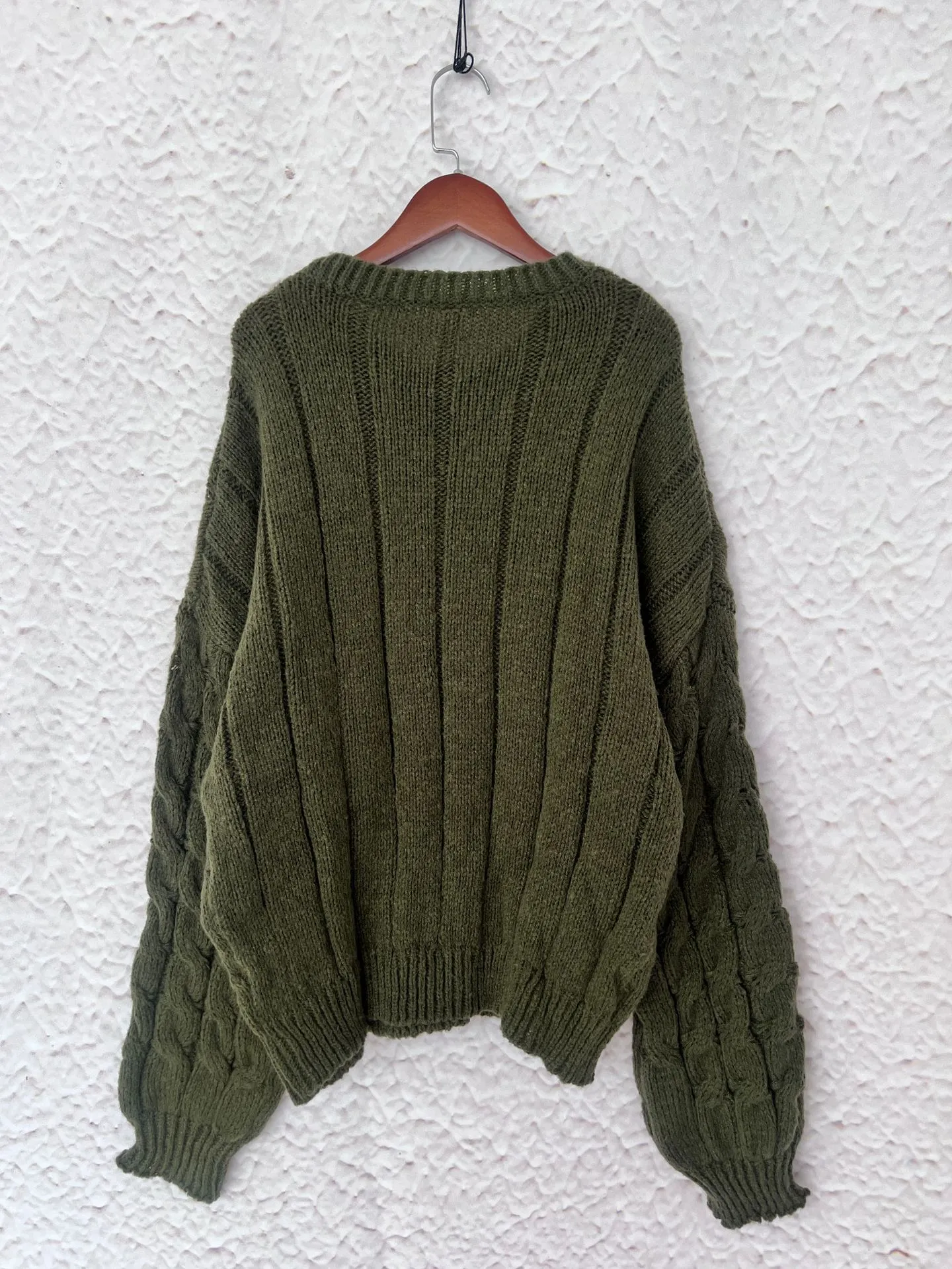 Cable Knit Long Sleeve Sweater - Image 21
