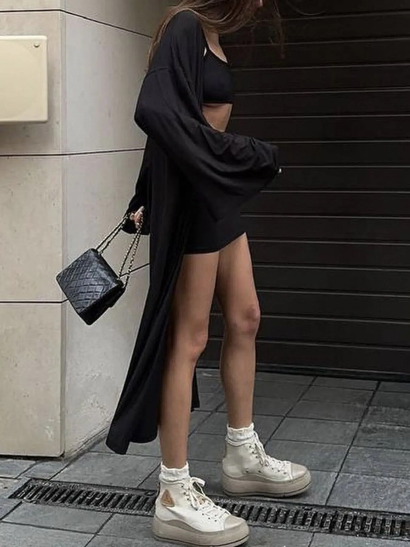 Cami Shorts and Open Front Cardigan Three Piece Set - Image 12