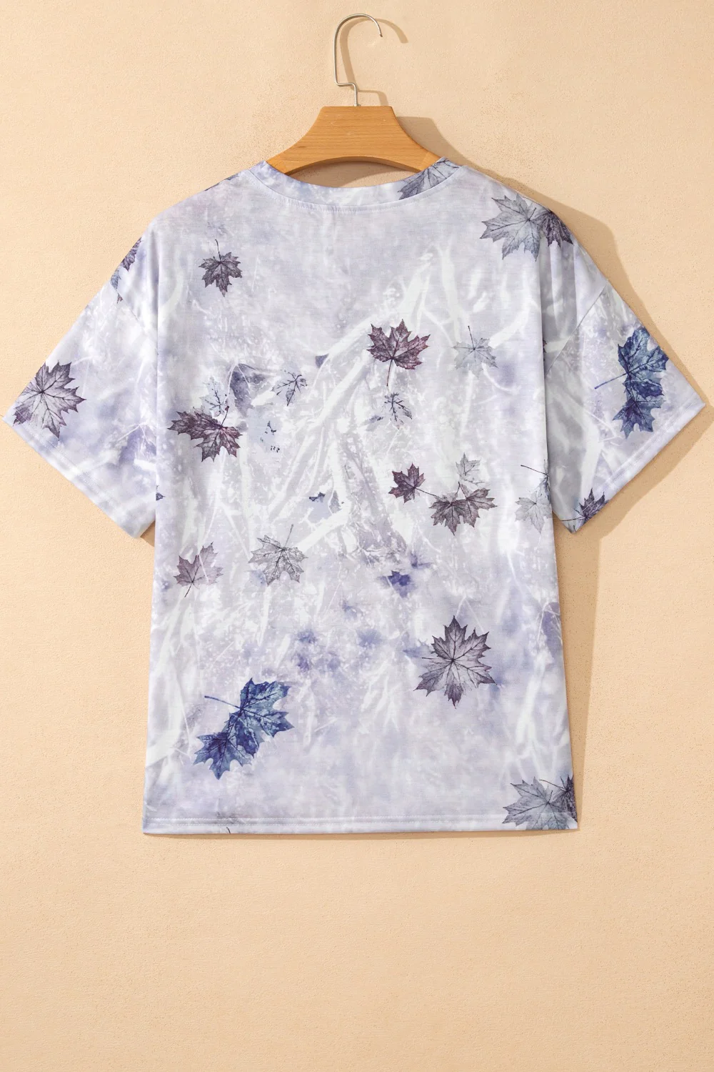 Camouflage Woodland Print Drop Shoulder Tunic Tee - Image 4