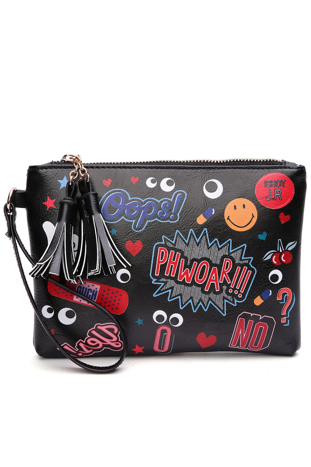 Cartoon Small Wallet with Wrist Strap