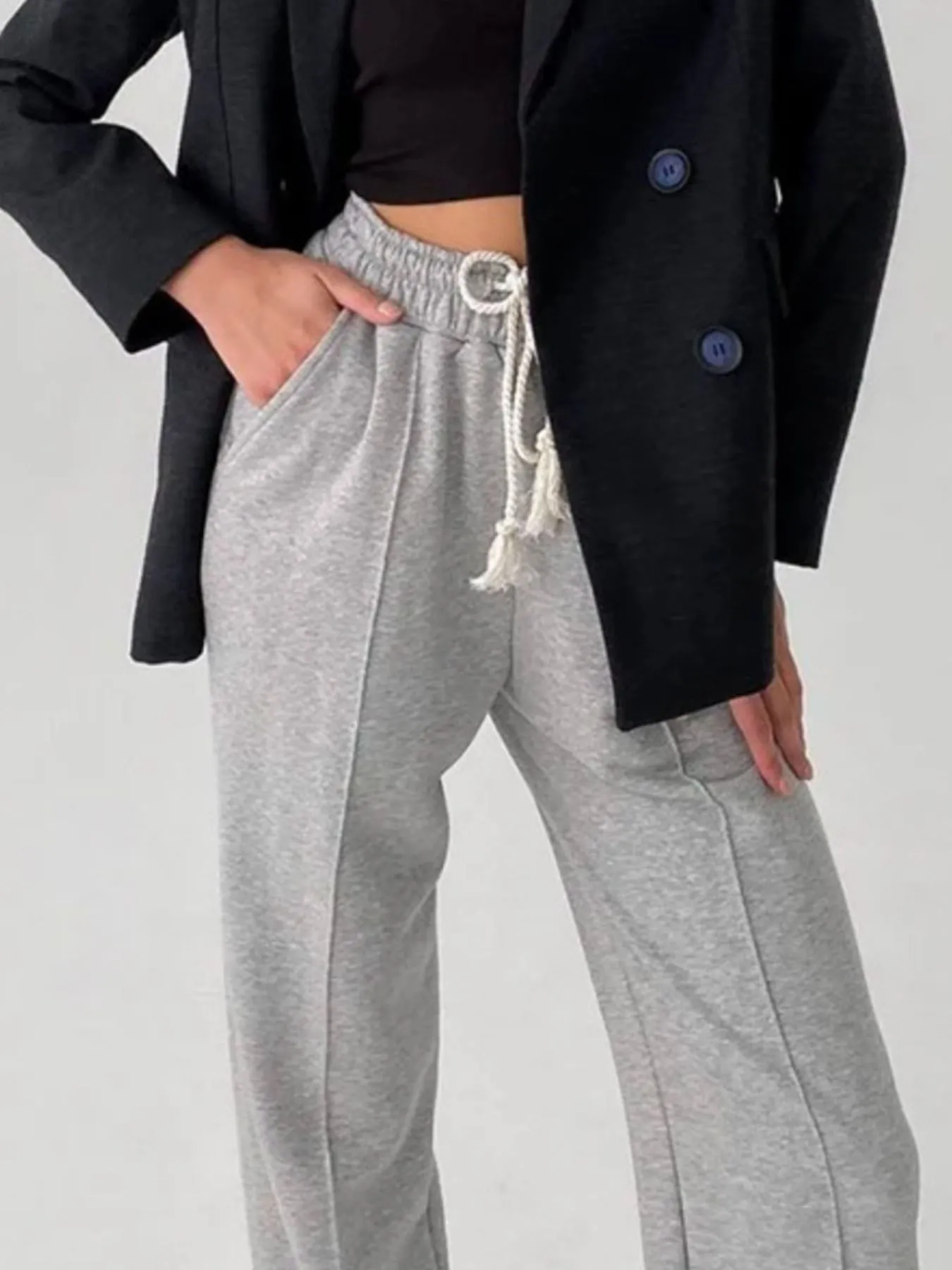 Casual Drawstring Jogger Pants - Image 8