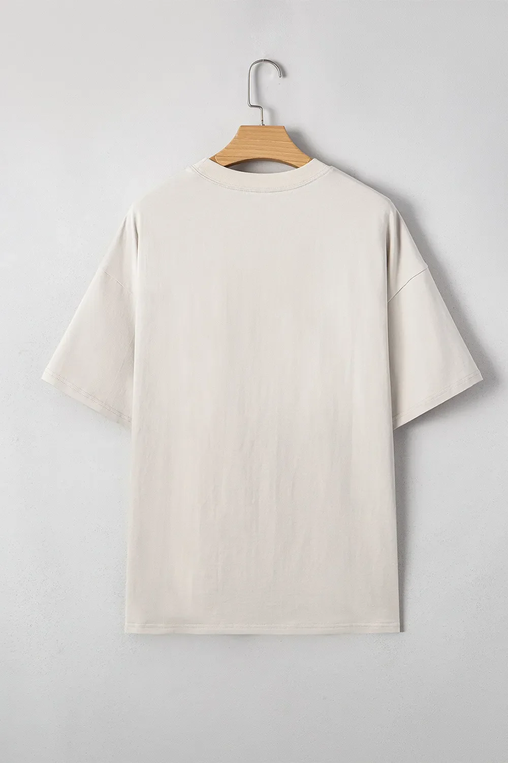 Casual Oversize Bow Drop Shoulder Tunic Casual Tee - Image 4