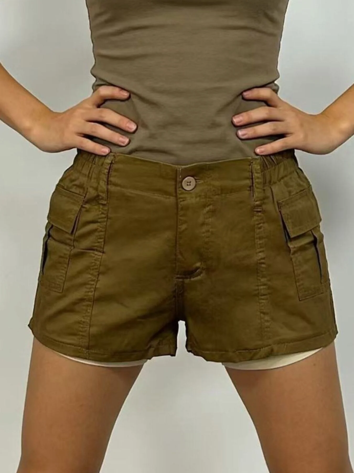 Casual Pocketed Shorts - Image 13