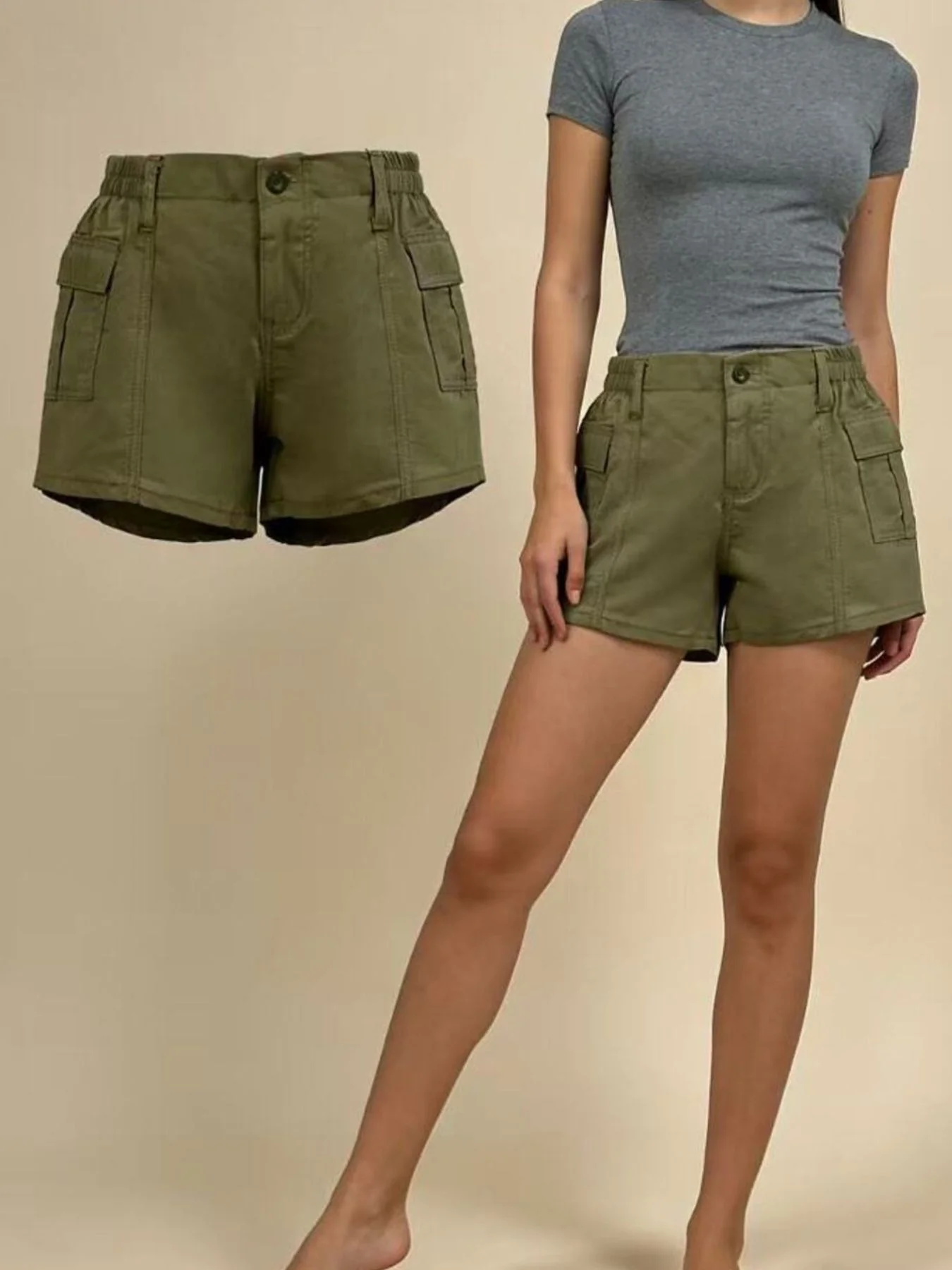 Casual Pocketed Shorts - Image 7