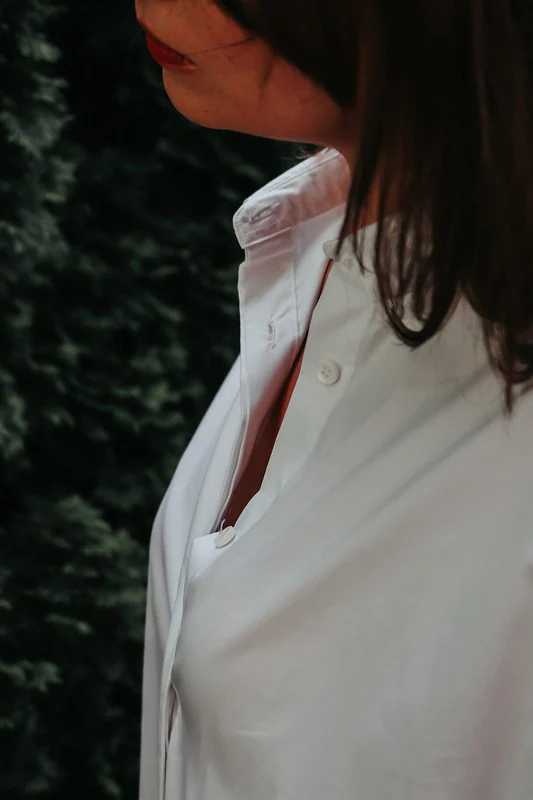 CASUAL SHIRT DRESS WITH POCKETS - Image 3