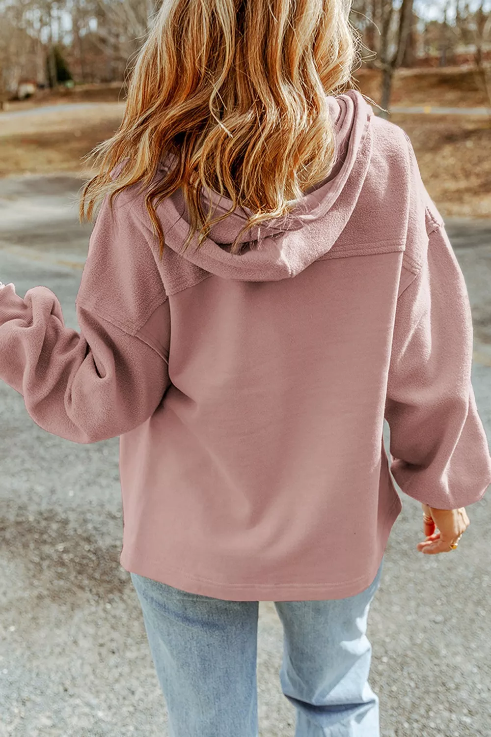 Casual Zip Up Jacket with Pockets - Image 2