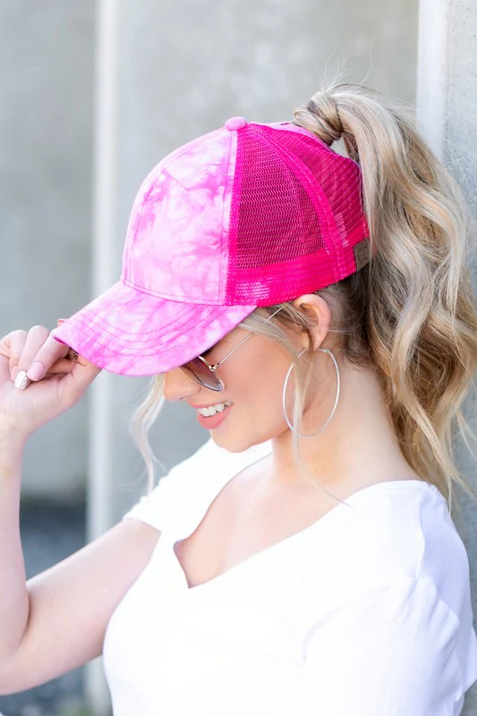 CC Ombre Ponytail Hat Cap - Image 3
