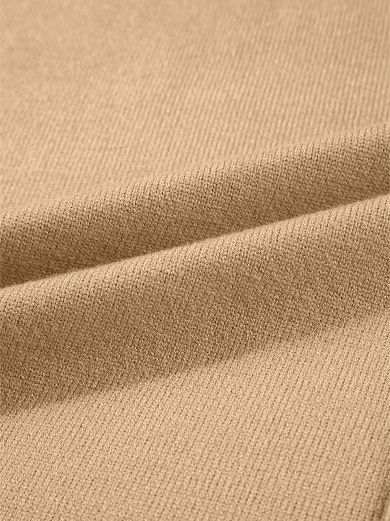 Center Seam Drop Shoulder Pullover Solid Sweater - Image 15