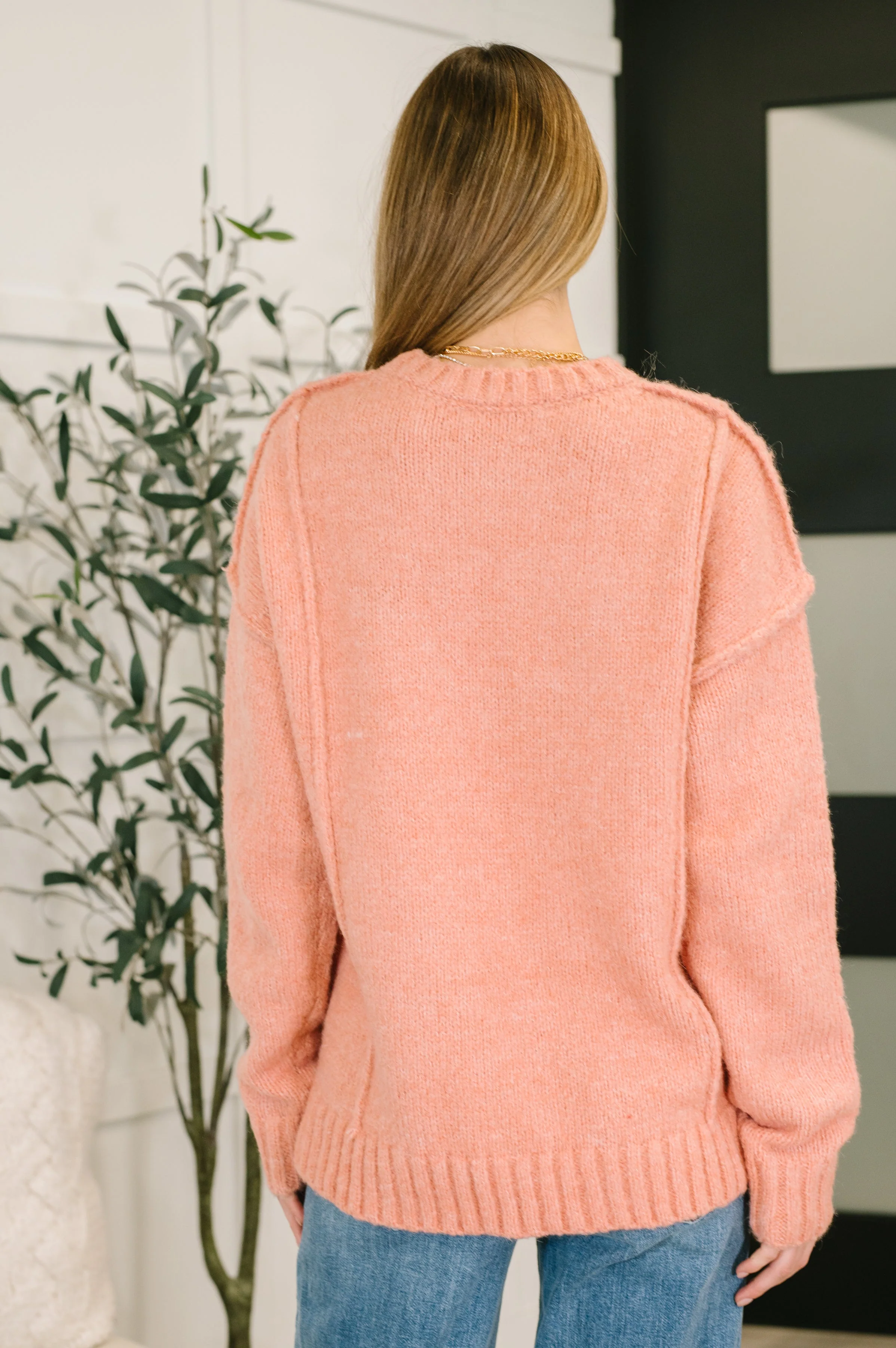 Changed for the Better Exposed Seam Pullover - Image 5