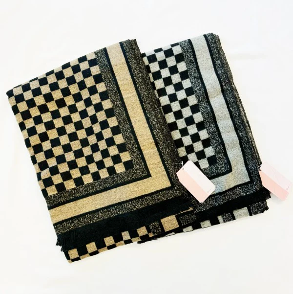 Checker Chic Ruana - Image 6