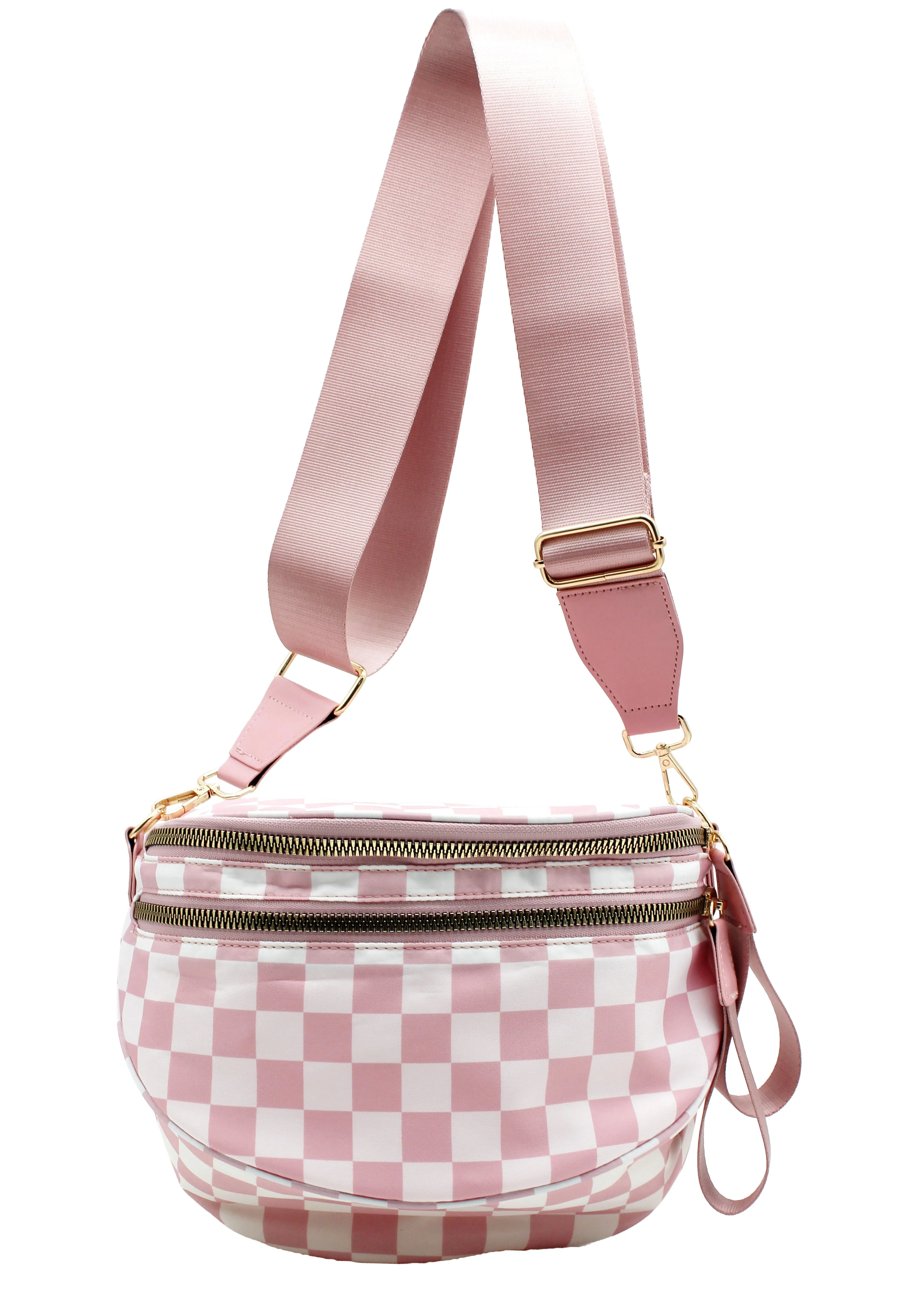 Checkered Crossbody Bag - Image 18
