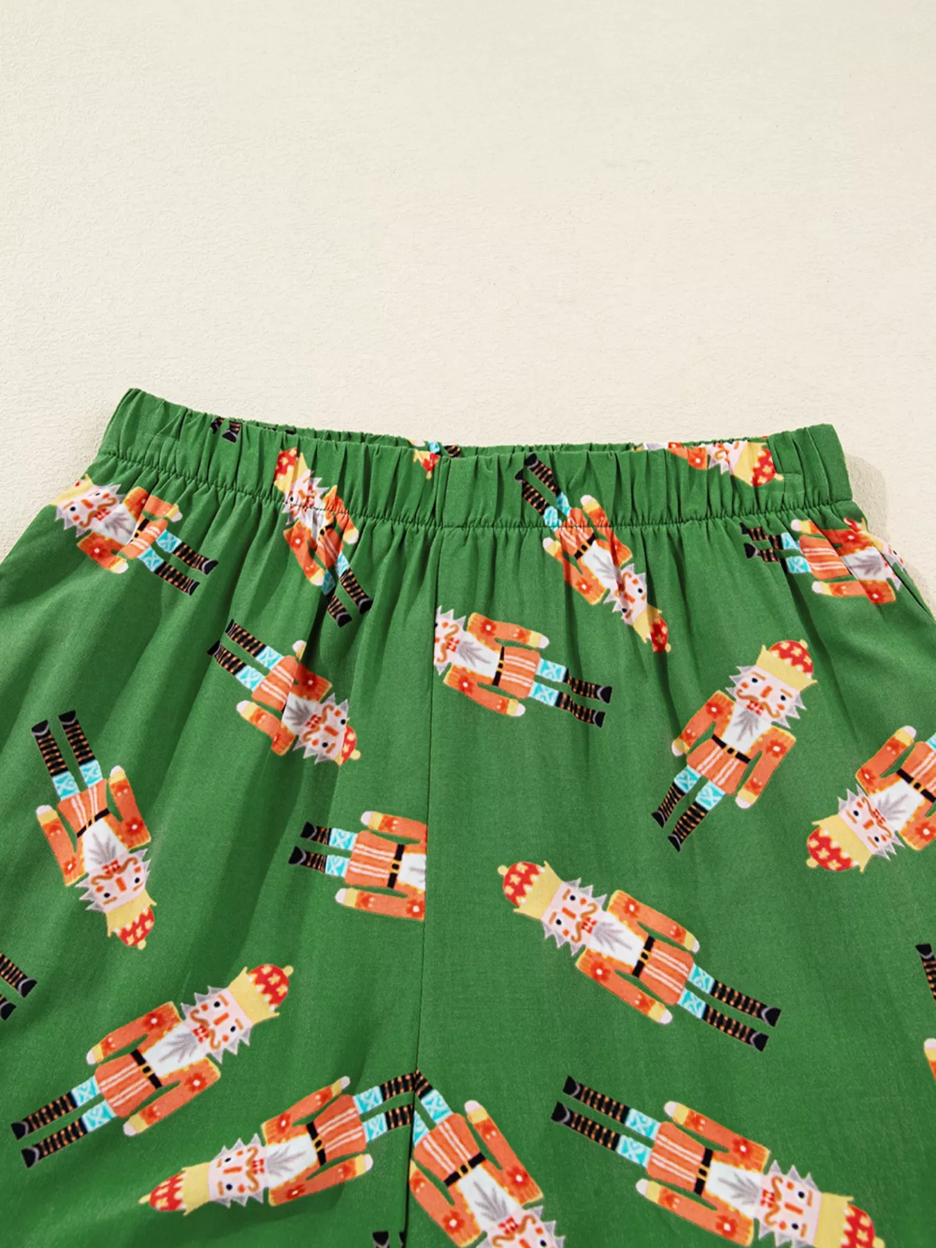 Christmas Nutcracker Button Up Top and Shorts Lounge Set - Image 9